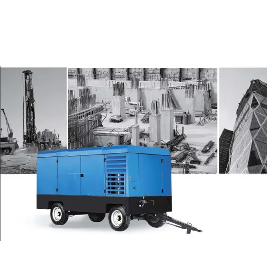 Liutech Hole Drilling Diesel Engine Driven Portable Screw Piston High-Pressure Air Compressor for Water Well Drill Machine